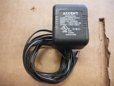 Accent Acoustics Power Supply Model#U075035D Input:120VAC Output:7.5VDC *D39