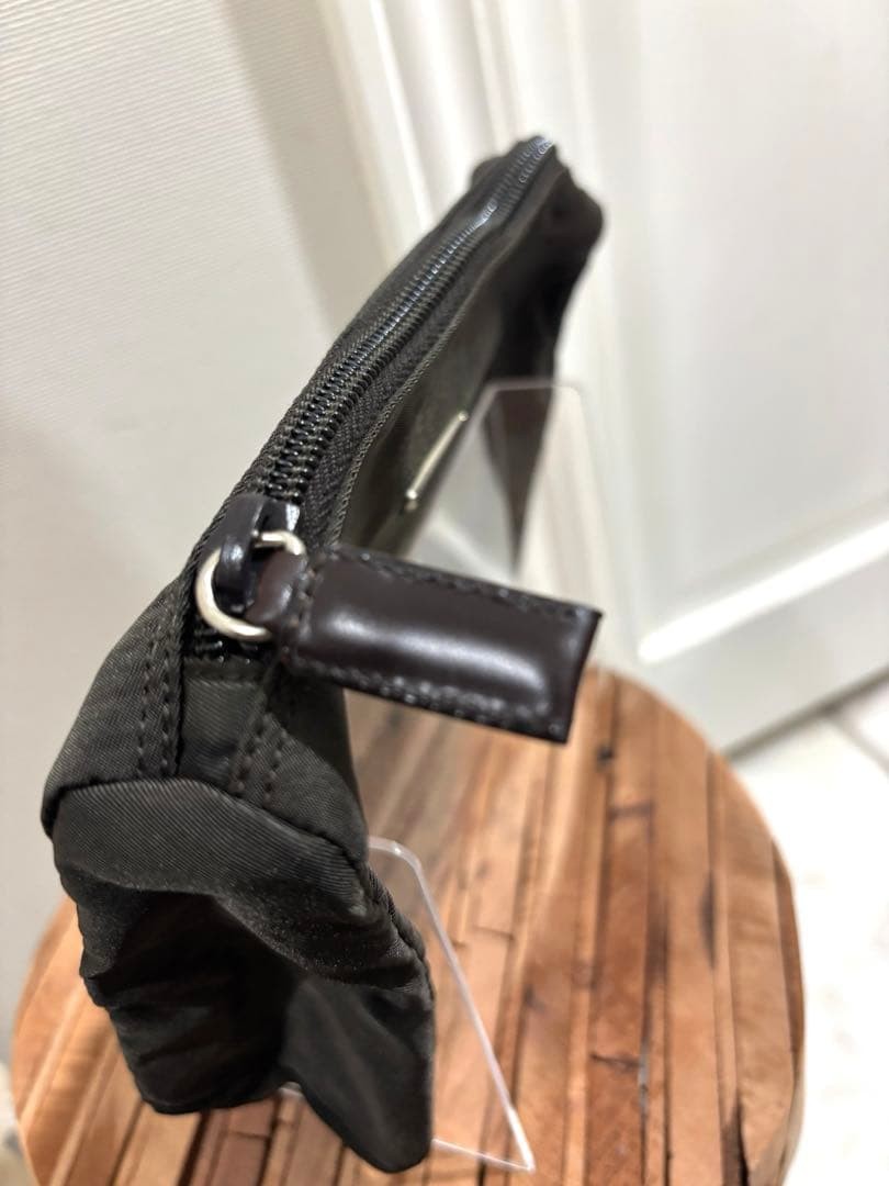 PRADA pouch pocket tissue holder triangular logo … - image 6