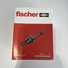 100 x FISCHER Self-Drill Plasterboard Fixings - 35mm PDM 100