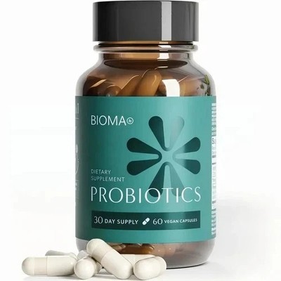 bioma probiotic glp-1 1-3PCS BIOMA Probiotics Digestive Health Gut Support for Men & Women 60  Capsules