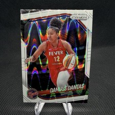 2025 Panini Prizm WNBA #42 Damiris Dantas White Seismic Prizms