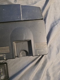 NEC TurboGrafx-16 Console Black NTSC-U/C w/ TurboPad, Power, RF Cable