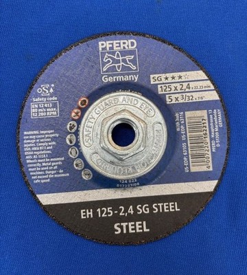 5'' Pferd  63116 Cut Off Wheel 3/32''  5/8-11   PREMIUM Germany Type 27