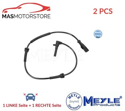 ABS SENSOR DREHZAHLFÜHLER PAAR VORNE MEYLE 16-14 899 0055 2PCS A NEU