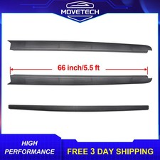 Rh Lh Bed Rail Tailgate Cap Molding Kit For 04-05 Ford F-150 Style Side 5.5 Rh Lh Bed Rail Tailgate Cap Molding Kit For 04-05 Ford F-150 Style Side 5.5