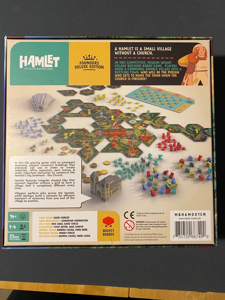 Hamlet The Village Building Game - Founders Deluxe Edition - engl - Bild 2 von 2