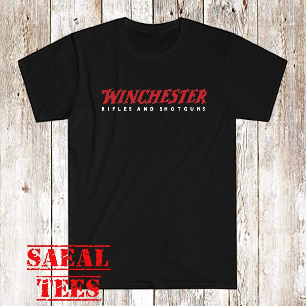 Winchester Legendary Guns Firearms Men's Black Size S-5XL