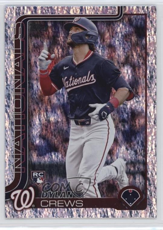 2025 Topps Series 1 Holo Foil Dylan Crews #74 1m01