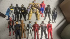 Marvel & DC 12  Action Figure Lot 14 Figures ...