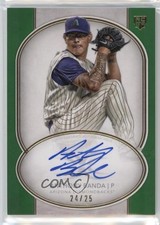 2018 Topps Definitive Collection Rookie Green /25 Anthony Banda Auto 12i0