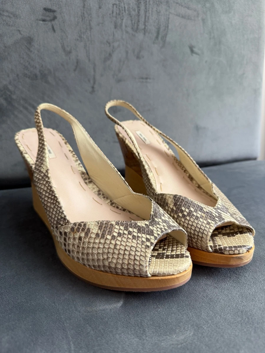 Miu Miu Animal Print M Heels for Women for sale | eBay