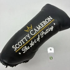 OOP Scotty Cameron  Classic Art of Putting Head Cover Black