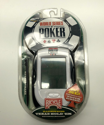 Tech Source World Series Poker Bicycle Illuminated Texas Hold Them Handheld 2009