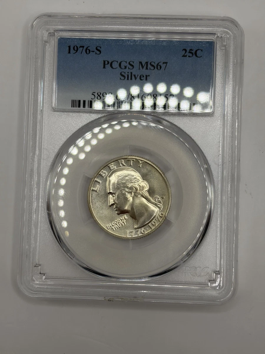 MS 67 Graded 1976 Washington Quarters (1932-1998) for sale | eBay