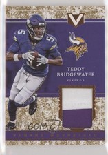 2017 Panini Vertex Vertex Materials Granite 18/25 Teddy Bridgewater #VM-50 4l3