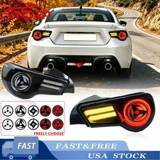 Sindar Led Tail Lights For Toyota 86subaru Brzscion Fr-s 2012-2020 Smoked