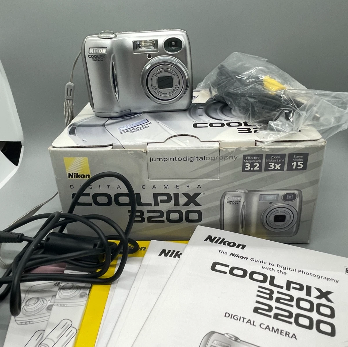 Preços baixos em Câmeras digitais Nikon Coolpix 3200 | eBay