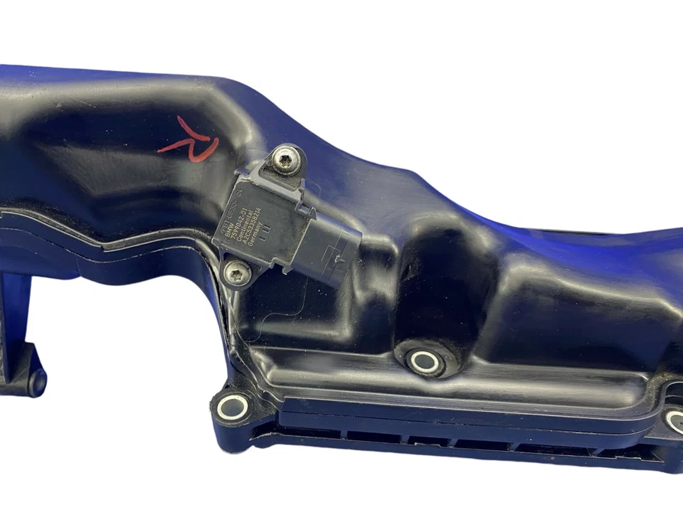 BMW 650I 2013-2019 4,4 L N63 motor colector de admisión lado derecho 11617601432 OEM Foto 4 de 4