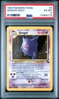Gengar-Holo Pokemon Fossil 5 NM PSA 6