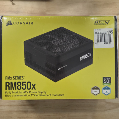 Corsair RM850x 850W Fully Modular ATX 3.1 Power Supply CP-9020270-NA - NEW