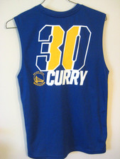 EUC- Steph Curry GOLDEN STATE WARRIORS 30 Polyester Jersey- Size Medium