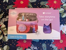 Tonies Disney Frozen Listen  Go Bag Elsa Ana Purple Case