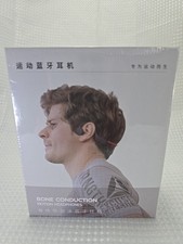 Open Ear Bone Conduction Motion Headphones Black Bluetooth. US STOCK. Ship Free