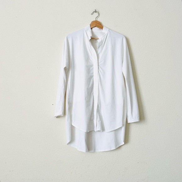 Aday MEDIUM Something Borrowed Button Up Long Sle… - image 1