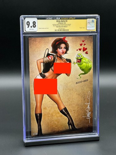 Zirty Girlz #3 CGC 9.8 JSA (2023) Ghost Busted Girl D - Signed Szerdy - 18+