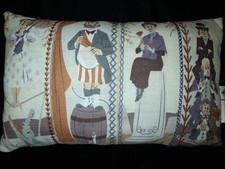 Disney Haunted Mansion Stretching Portraits Wallpaper Throw Pillow NWOT 