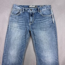 Buckle BKE Jeans Mens 34x30 Blue Tyler Denim Pants Faded Straight Washed Out 34R