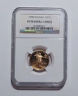 1998w $10 Proof Gold Eagle 🦅 NGC PF70 Ultra Cameo