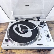 Vintage Gemini XL-300 Fully Manual Direct Drive Turntable - Works SEE NOTES