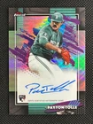 2026 Topps Finest refractor - PAYTON TOLLE auto rookie - Red Sox