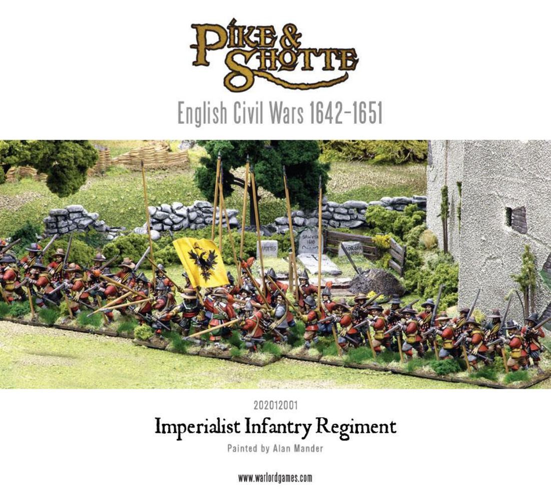 Pike & Shotte - Imperialist Infantry Regiment boxed set - Warlord Games NEW