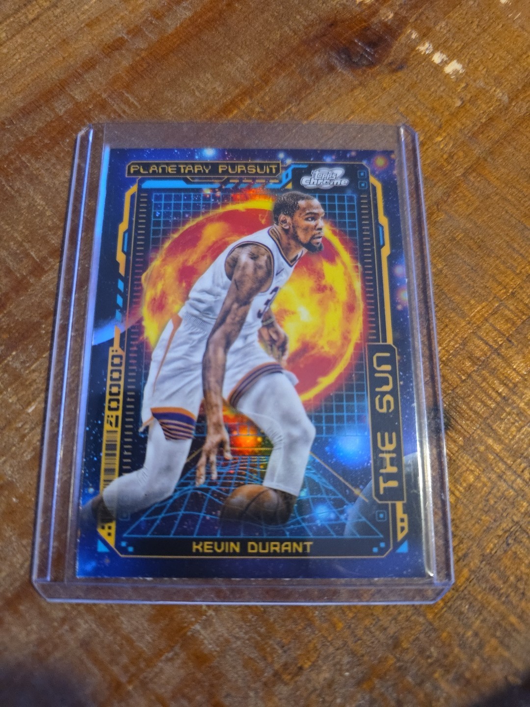 2023-24 Topps Cosmic Chrome - Planetary Pursuit Kevin Durant #PPS-7 Sun