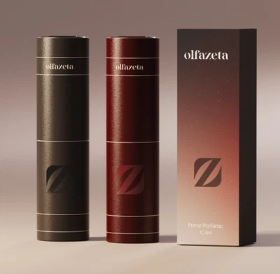 Chogan Olfazeta Taschenetui Parfüm-Taschenetui Etui für Parfüm-Nachfüllflakon