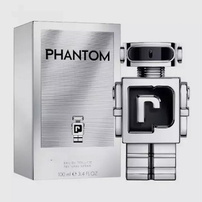 Phantom by Paco Rabanne 3.4 oz/100 ml EDT Cologne for Men New In Sealed Box