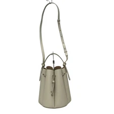 Polène Numero Huit Shoulder Bag 2way Ivory leather