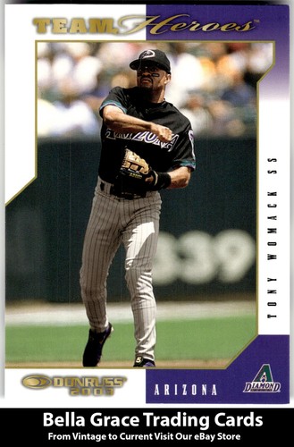 2003 Donruss Team Heroes Tony Womack #16 card