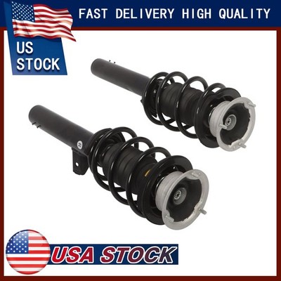 Pair Front Shock Strut Assembly For BMW E60 525xi 530xi 528i 535i Xdrive 2006-10