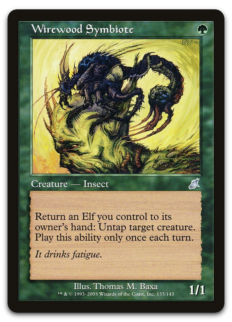 Wirewood Symbiote #133 (LP) Scourge SCG Magic MTG