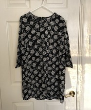 Urban Outfitters Noisy May Black Pattern Print Dress XS