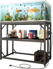 40 Gallon Fish Tank Stand W/ Power Outlet,Adjustable Shelf