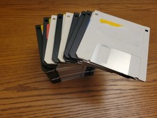 Floppy Disc Lot 3.5" Diskettes 33 Total - Used - 1.44MB High Density