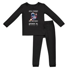 Personalised Any Name Blastin' Into Any Age Pyjama Baby Toddler Kids PJ's