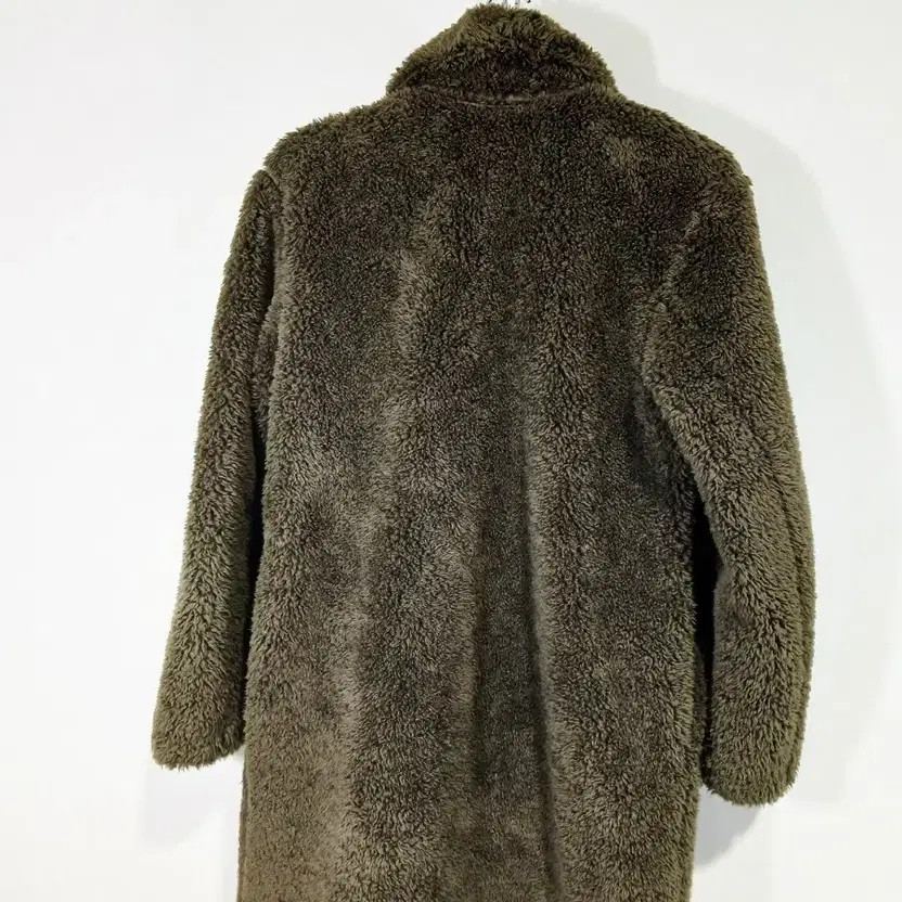 Uniqlo Brown Faux Fur Short Coat for Women