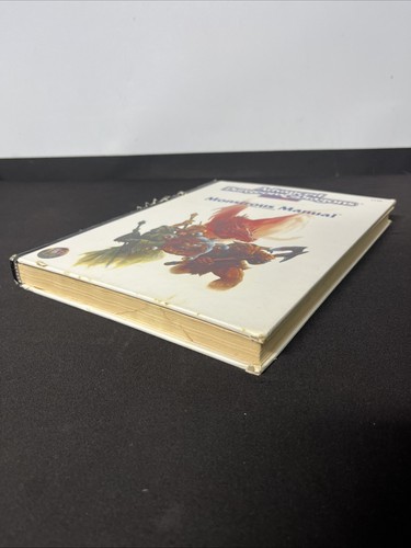AD&D 2e Monstrous Manual RPG Book 2140 Hardcover White Spine Damage FAIR - Bild 6 von 10