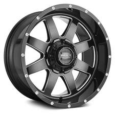Impact Off-Road 804 Wheel 22x12 (-44, 5x139.7, 110.3) Black Single Rim