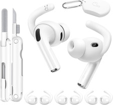 4 Pairs for Apple Airpods Pro 3 Ear Hooks, Silicone Anti-Slip for Airpods Pro 3R